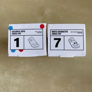 2024 McDonald's Mini Crocs
Keychain Happy Meal Toys #1,#7-⭐️NEW⭐️